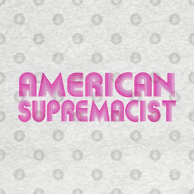 American Supremacist american map flag by Gaming champion